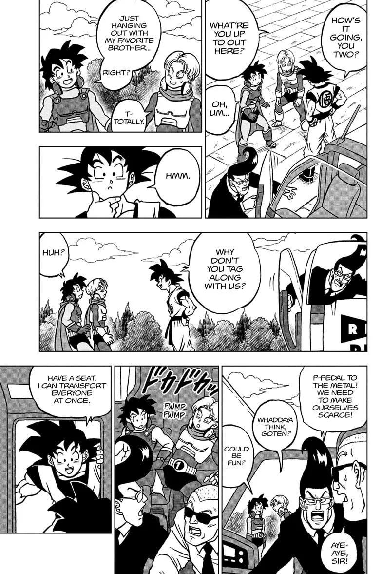 DRAGON BALL SUPER MANGA CHAPTER 102 3 3 18