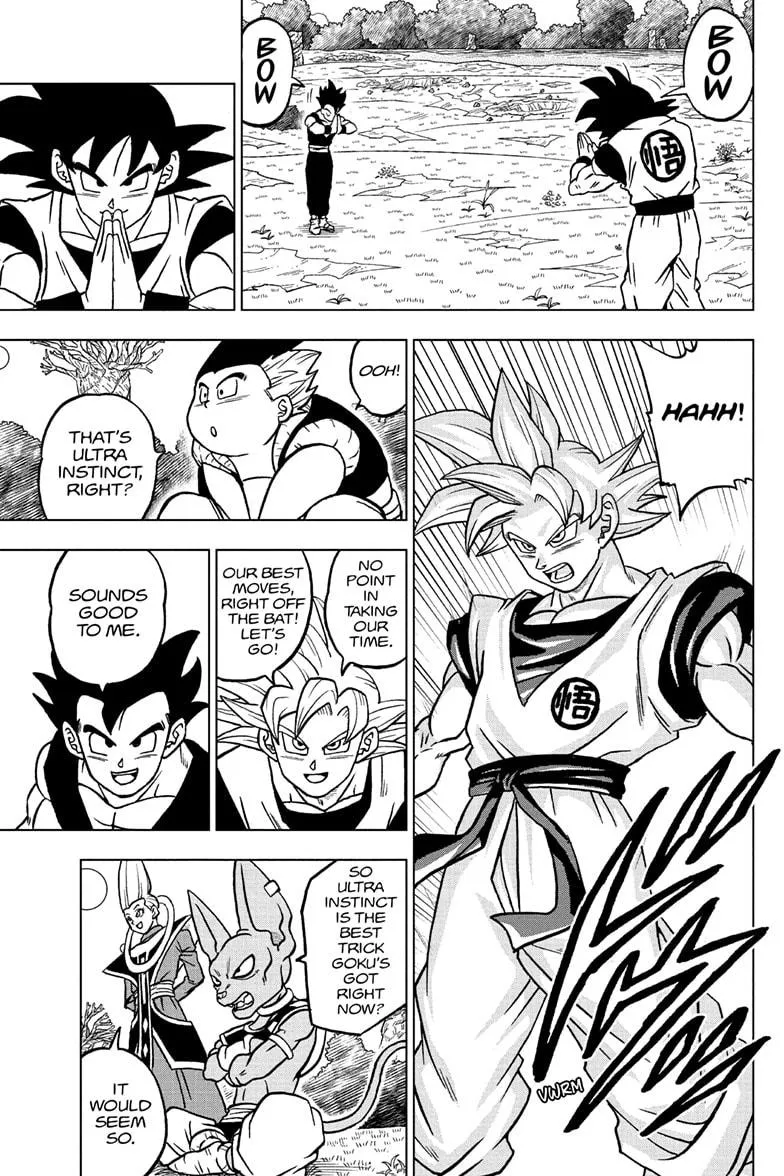 DRAGON BALL SUPER MANGA CHAPTER 102 35 35 91