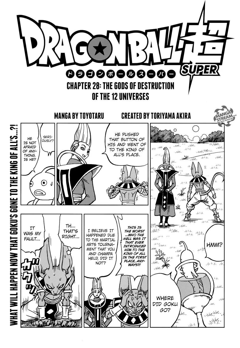DRAGON BALL SUPER MANGA CHAPTER 28 1 01 17