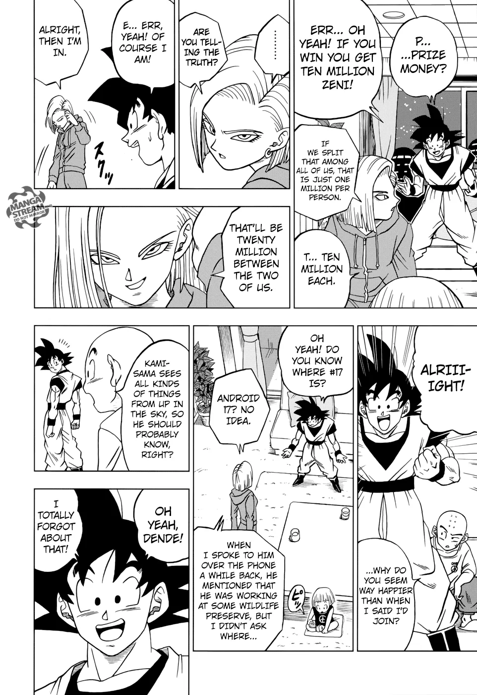 DRAGON BALL SUPER MANGA CHAPTER 31 9 09 20