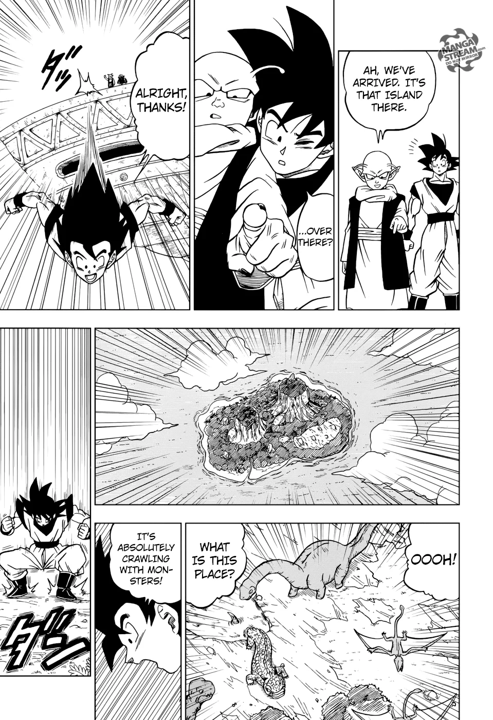 DRAGON BALL SUPER MANGA CHAPTER 31 16 16 21