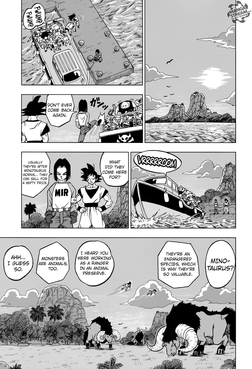 DRAGON BALL SUPER MANGA CHAPTER 31 34 34 18