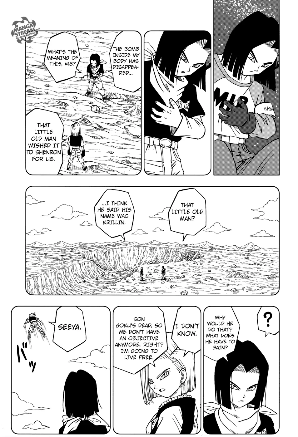 DRAGON BALL SUPER MANGA CHAPTER 31 38 38 18