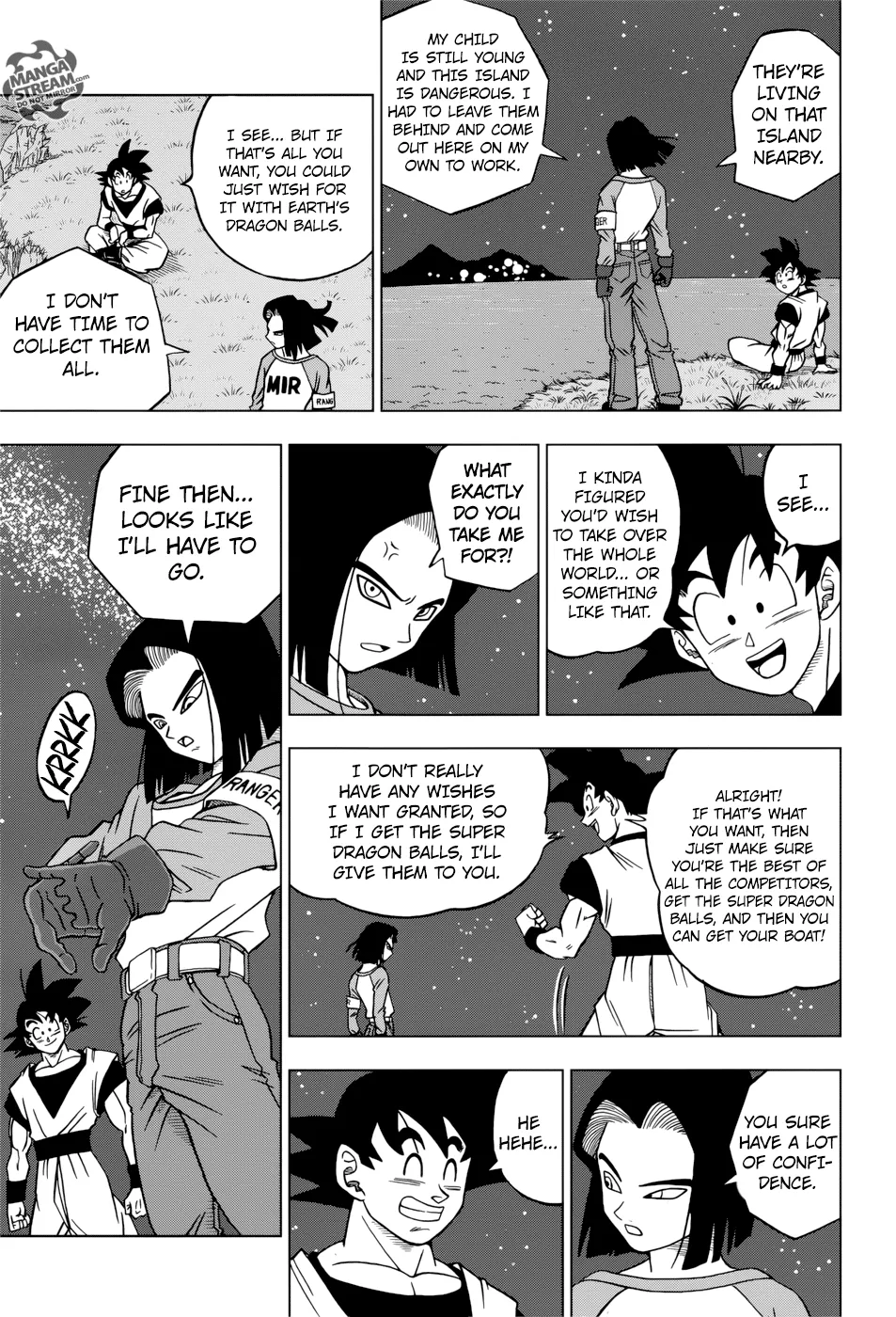 DRAGON BALL SUPER MANGA CHAPTER 31 40 40 16