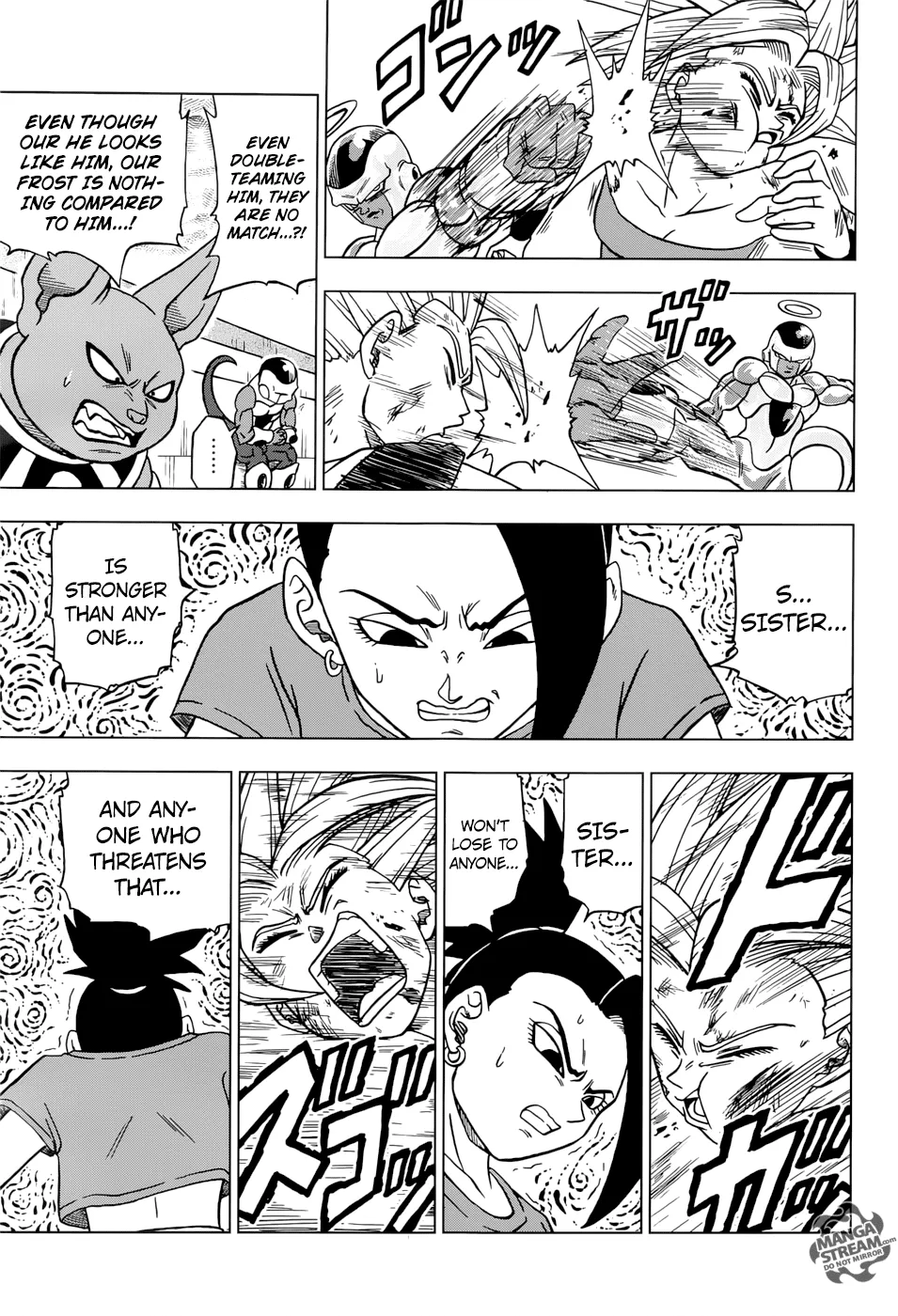 DRAGON BALL SUPER MANGA CHAPTER 37 34 34 24