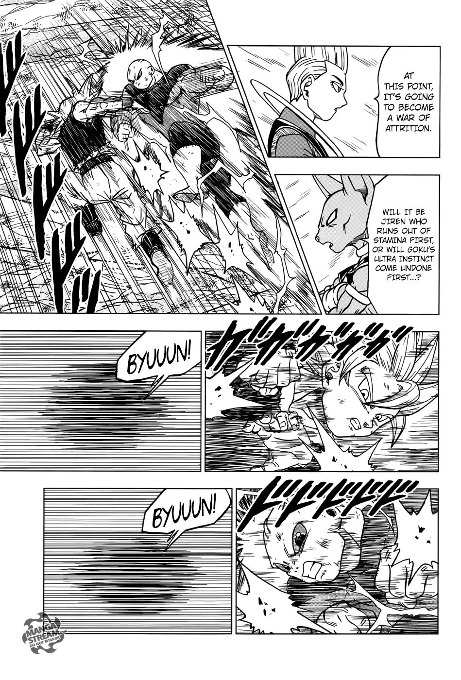 DRAGON BALL SUPER MANGA CHAPTER 41 33 34 29
