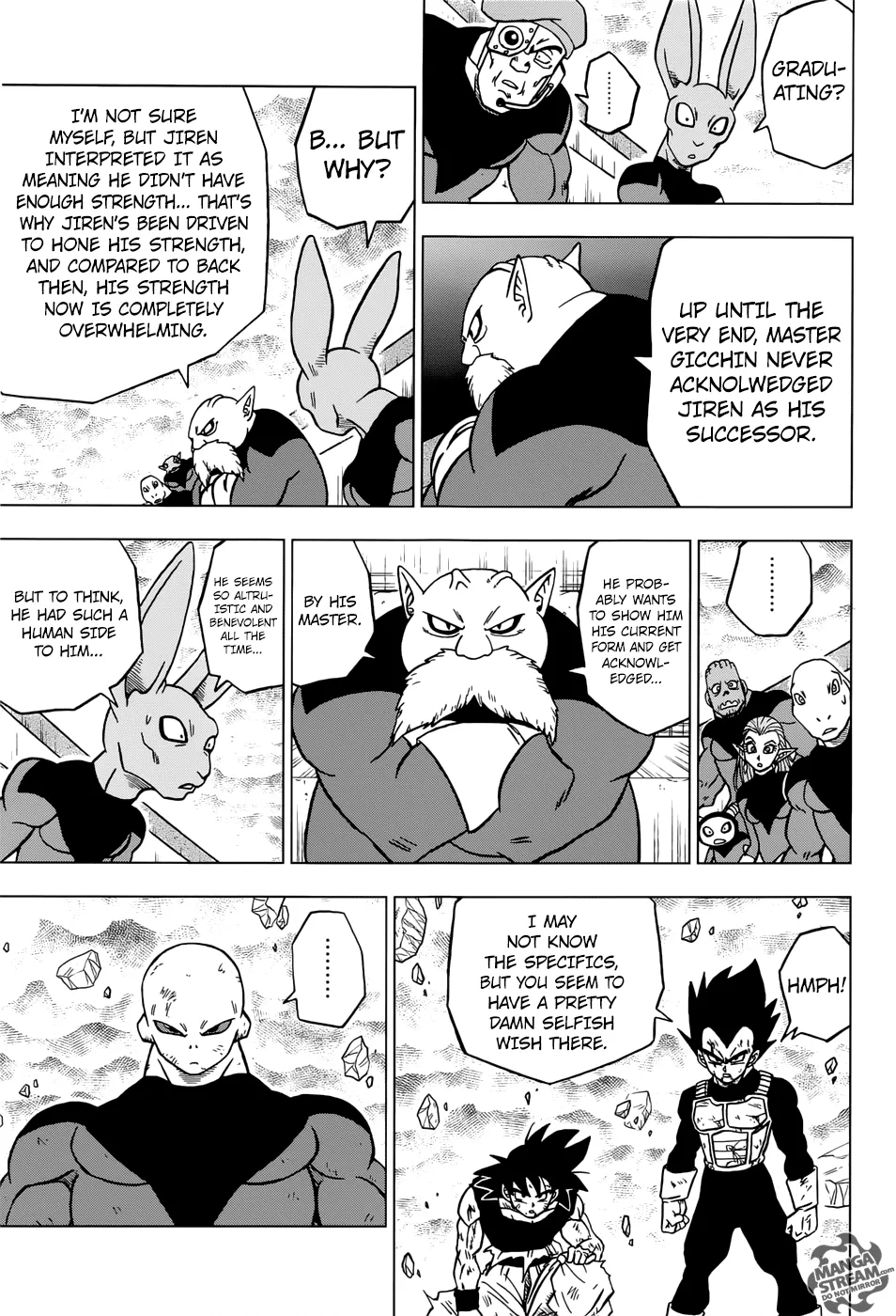 DRAGON BALL SUPER MANGA CHAPTER 41 39 40 27