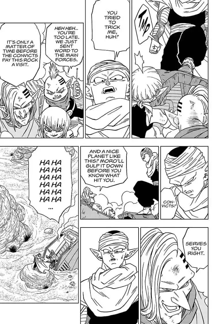 DRAGON BALL SUPER MANGA CHAPTER 52 35 35 40