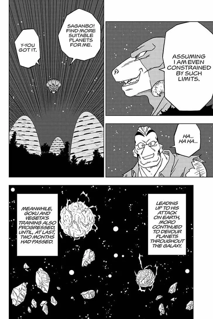 DRAGON BALL SUPER MANGA CHAPTER 55 36 36 43