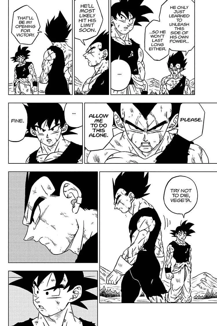 DRAGON BALL SUPER MANGA CHAPTER 76 22 22 68